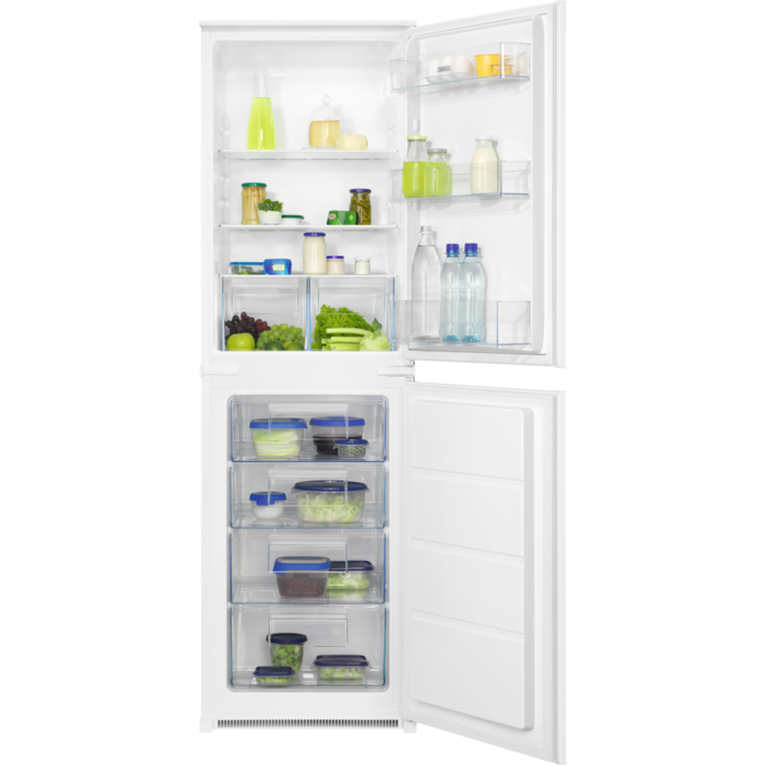 Integrated fridge freezer