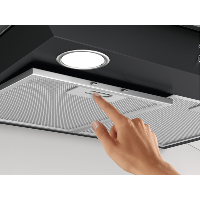 Zanussi - Black cooker hood - ZFLX26K