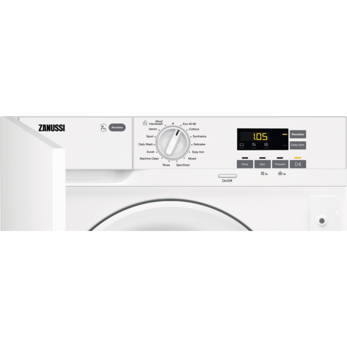 Zanussi - Integrated washing machine - Z712W43BI