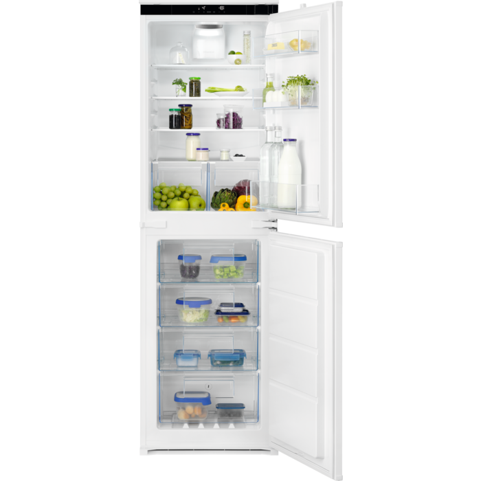 Integrated fridge freezer