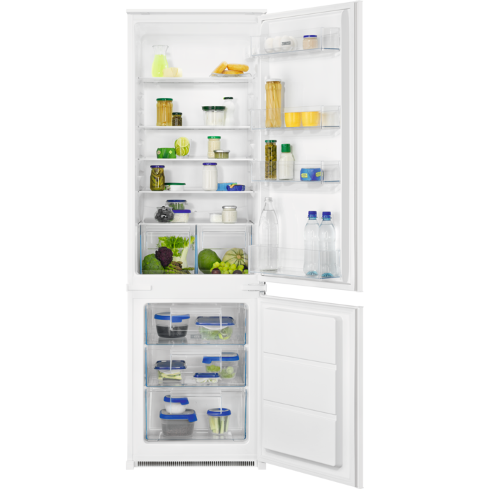 Integrated fridge freezer